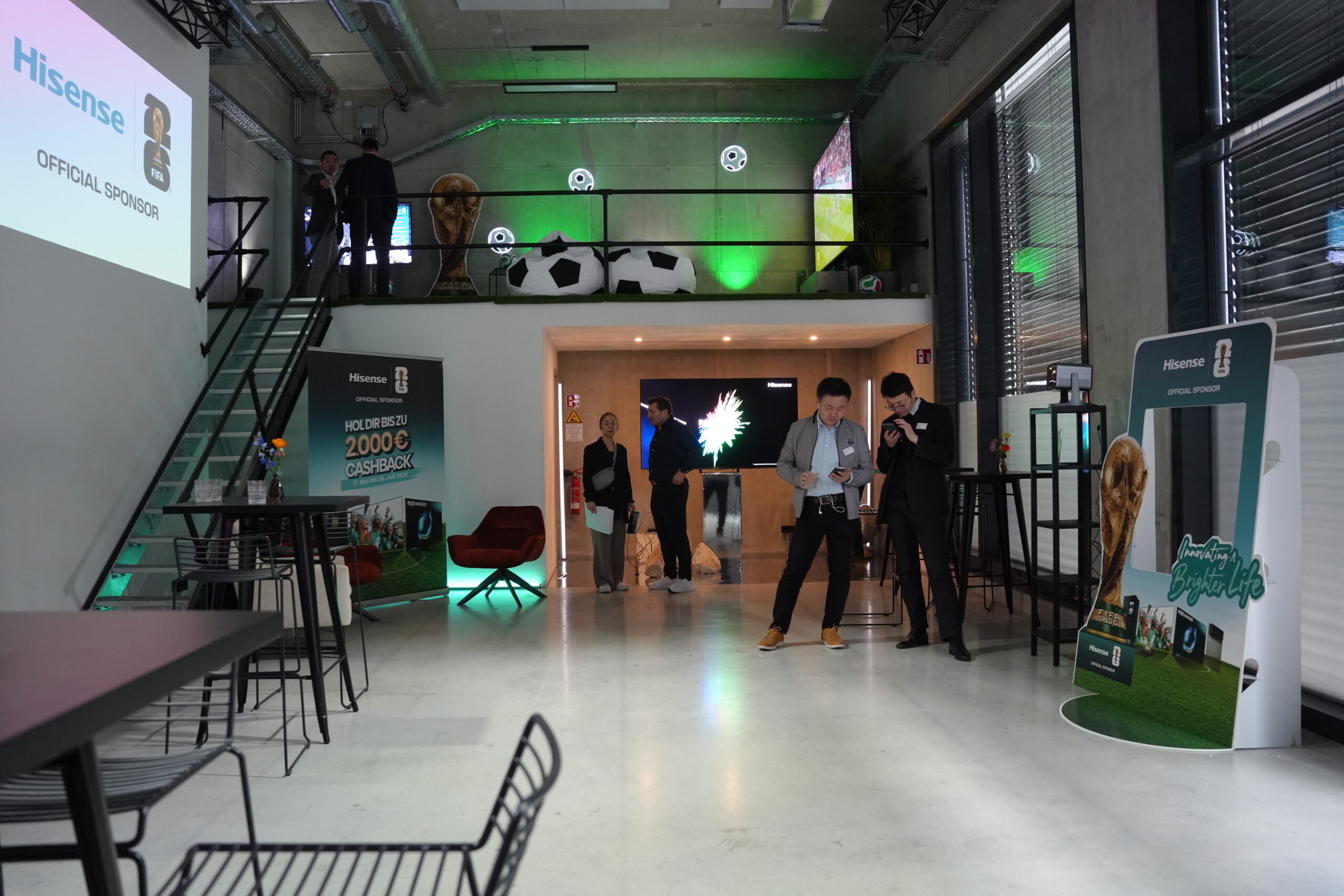 Kick-off-Veranstaltung in der M8 eventfactory